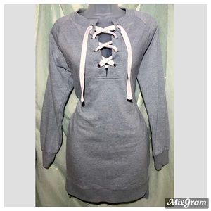 NWOT Derek Heart Long sweater SZ S